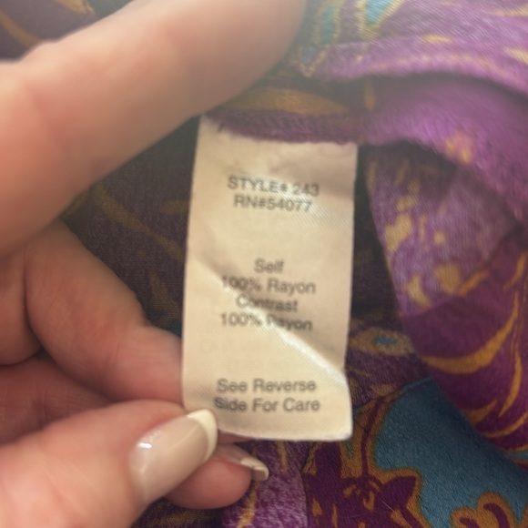 CAbi #243 Palm Grass Top Size Medium - Picture 2 of 6